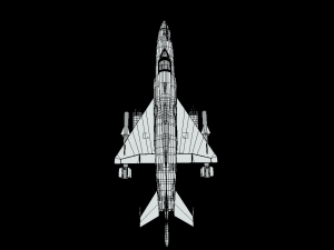 mig 21 - rigged animated - with interior - m3 3D Model