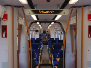 Bombardier TALENT Train Abelio RiggedAnimated 3D Model