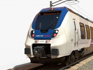 Bombardier TALENT Train National Express 3D 모델