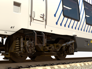 Bombardier TALENT Train National Express 3D 모델