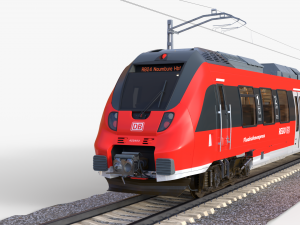 Bombardier TALENT Train Regodb 3D Model
