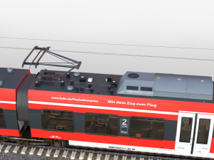 Bombardier TALENT Train Regodb 3D Model