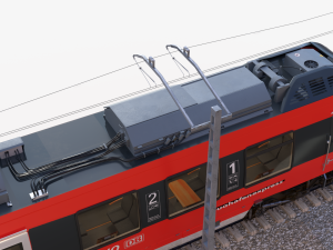 Bombardier TALENT Train Regodb 3D Model