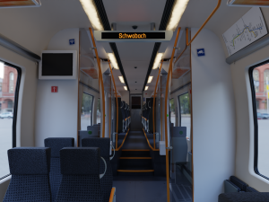 Bombardier TALENT Train Regodb 3D Model