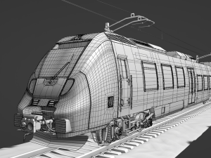 Bombardier TALENT Train Regodb 3D Model
