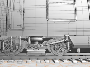 Bombardier TALENT Train Regodb 3D Model