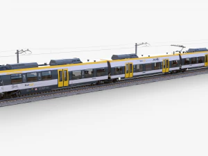 Bombardier TALENT train sweg 3D Model