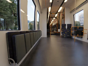 Bombardier TALENT train sweg 3D Model