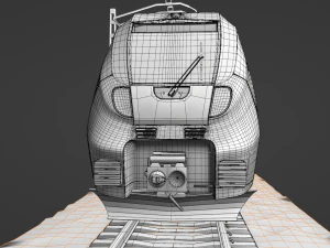 Bombardier TALENT train sweg 3D Model