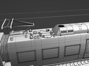 Bombardier TALENT train sweg 3D Model