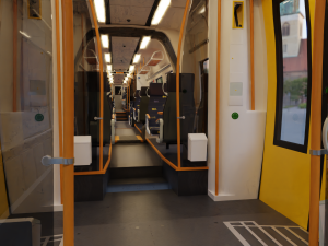 Bombardier TALENT Train sweg Rigged Animated Modelo 3D