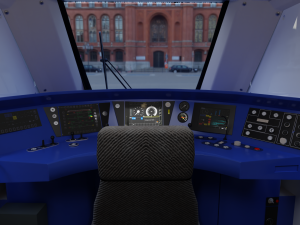 Bombardier TALENT Train sweg Rigged Animated Modelo 3D