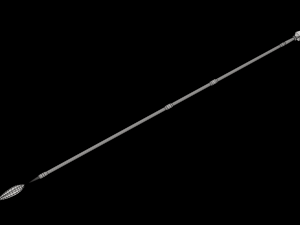 greek hoplite spear Modelo 3D