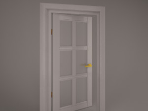 interior door Modelo 3D