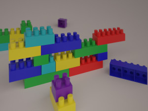 designer for children lego Model 3D