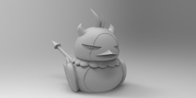 black clover - nero the anti bird 3D 打印模型 .c4d .max .obj .3ds .fbx .stl .blend 