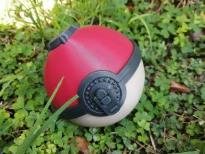 口袋妖怪传奇阿尔宙斯 Pokeball Fanart 任天堂 Switch 游戏支架 Porta cartuchos 3D 打印模型