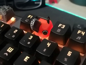 chainsaw man - pochita - keycap for mechanical keyboards creador Modelo de Impressão 3D