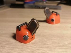 chainsaw man - pochita - keycap for mechanical keyboards creador Modelo de Impressão 3D
