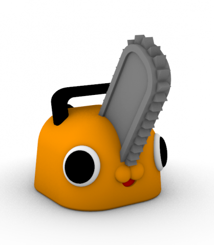 chainsaw man - pochita - keycap for mechanical keyboards creador Modelo de Impressão 3D .c4d .max .obj .3ds .fbx .stl .blend 