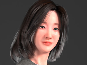 character ji Modèle 3D