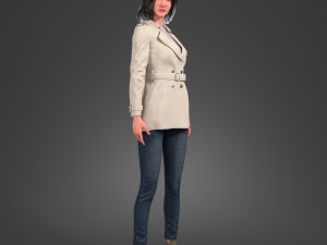 character ji Modèle 3D