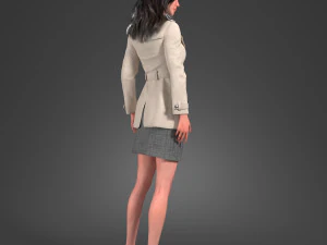 चरित्र जी 3D मॉडल