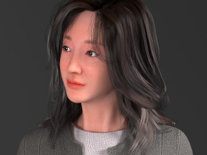 character ji Modèle 3D