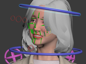 character ji Modèle 3D