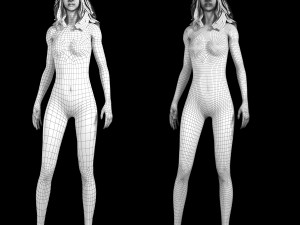 character ji Modèle 3D