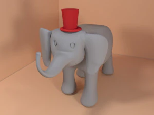 हाथी 3D मॉडल