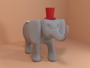 elephant 3Dモデル