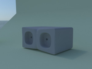 the plug is double and simple Model 3D