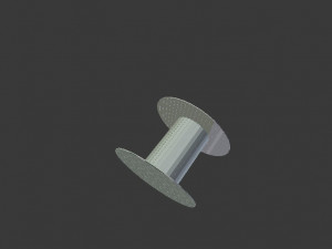 flanged bobbin 3Dモデル