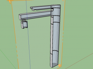 faucet with filter deca 1140c realistic model in 3D 模型