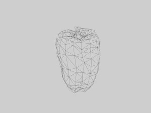 low-poly vegetables pack 3D Model