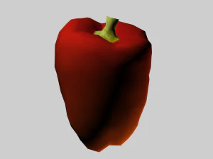 low-poly vegetables pack 3D Model