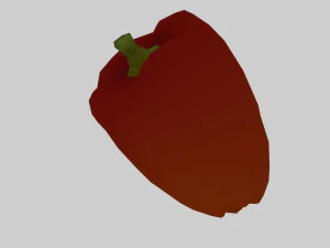 low-poly vegetables pack 3D Model