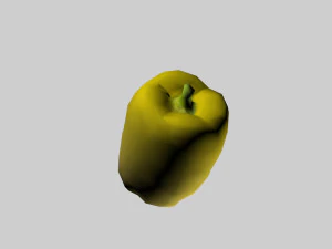 low-poly vegetables pack 3D Model