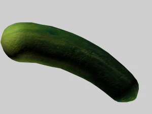 low-poly vegetables pack 3D Model