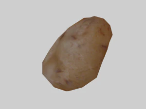 low-poly vegetables pack 3D Model