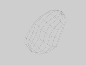 low-poly vegetables pack 3D Model