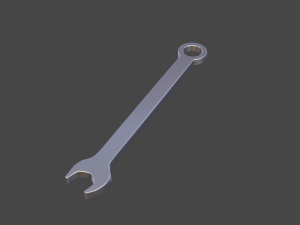 wrench 3D Print Model
