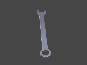 wrench 3D Print Model