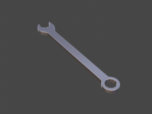 wrench 3D Print Model