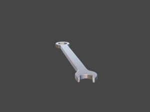 wrench 3D Print Model