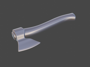 axe 3D-printmodel