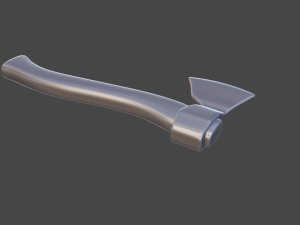 axe Model Cetak 3D