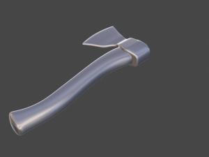 axe Model Cetak 3D