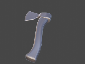 axe Model Cetak 3D